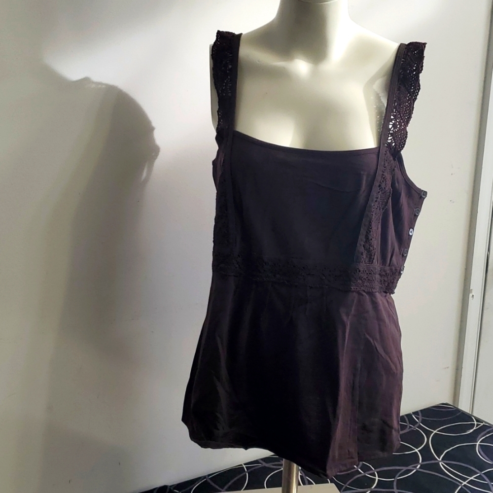 Theory Brown Top - image 1